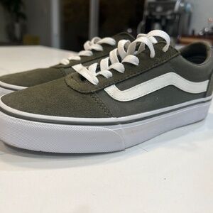 Olive Green Vans